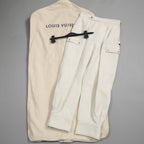 Louis Vuitton ルイヴィトン / 22SS 美品コーデュロイ カーゴ トラウザーズ / RW222J DA8 FNPA15 / size 36 (IVORY WHITE x GOLD)