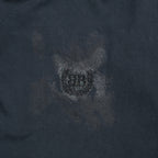 BALENCIAGA バレンシアガ / 24SS 美品 ネイルポリッシュ クロップド Tシャツ / 半袖 / size 2 (M) FADE BLACK ユニセックス