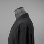 RICK OWENS リックオウエンス / 23FW LUXOR期 / 美品 シルクスナップ シャツ / 長袖シャツ / RU02C7290-CC / size 48 (BLACK)