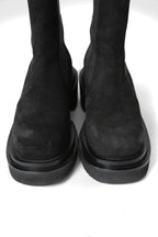 極美品 Rick Owens / Beatle Bogun Leather Boots レザー ブーツ / バックスキン / 40 (25cm) BLACK リックオウエンス