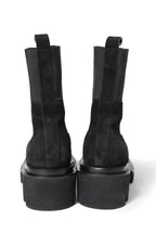 極美品 Rick Owens / Beatle Bogun Leather Boots レザー ブーツ / バックスキン / 40 (25cm) BLACK リックオウエンス