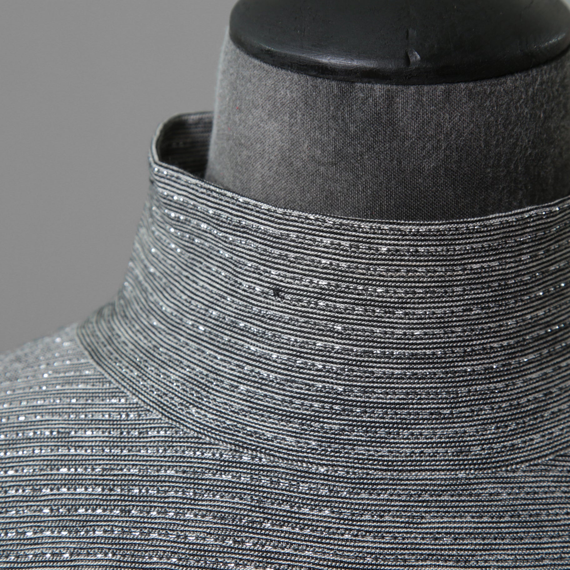 Dior ディオール / 19AW CD刺繍 ラメボーダーニット / 長袖ニット / 943M665AT050 / size M (GRAY)