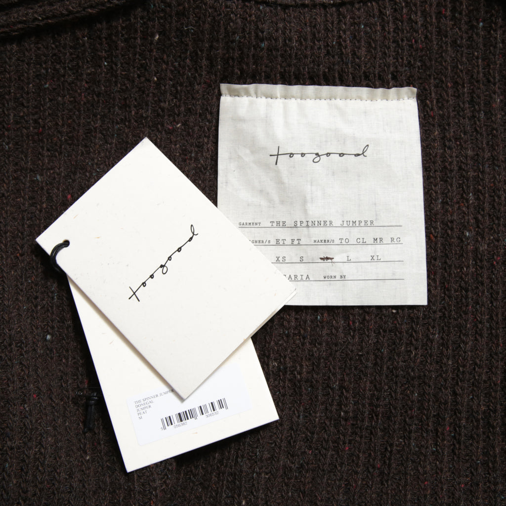 toogood トゥーグッド / 24AW 美品 THE SPINNER JUMPER  / 長袖ニット / size 2 (PEAT)