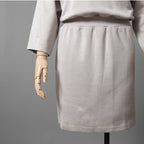 HERMES エルメス / 23SS 美品 着物スリーブ ワンピース / シルク混ジャージー  / ドレス / size 40 (BEIGE) レディース