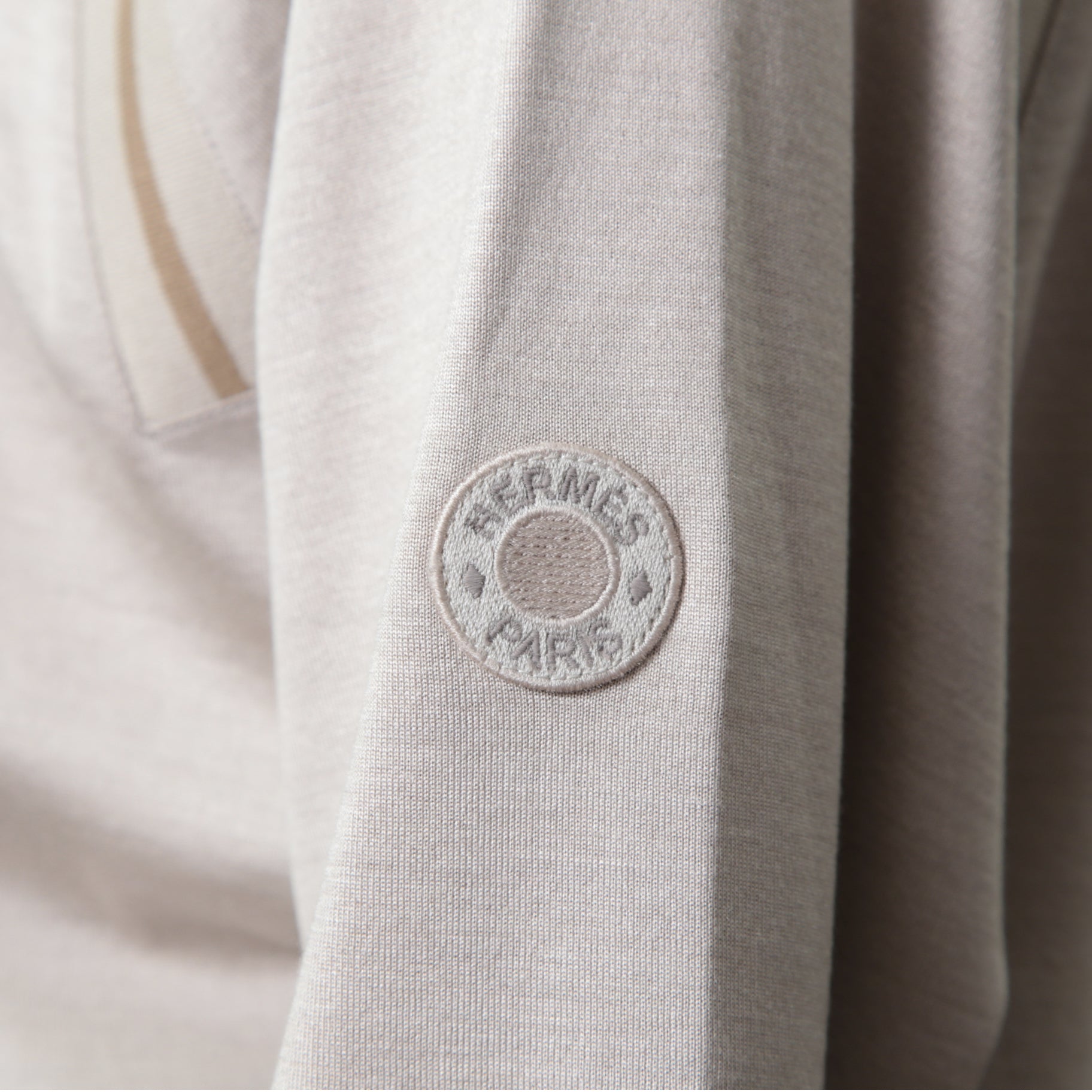 HERMES エルメス / 23SS 美品 着物スリーブ ワンピース / シルク混ジャージー  / ドレス / size 40 (BEIGE) レディース