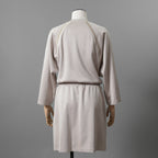 HERMES エルメス / 23SS 美品 着物スリーブ ワンピース / シルク混ジャージー  / ドレス / size 40 (BEIGE) レディース