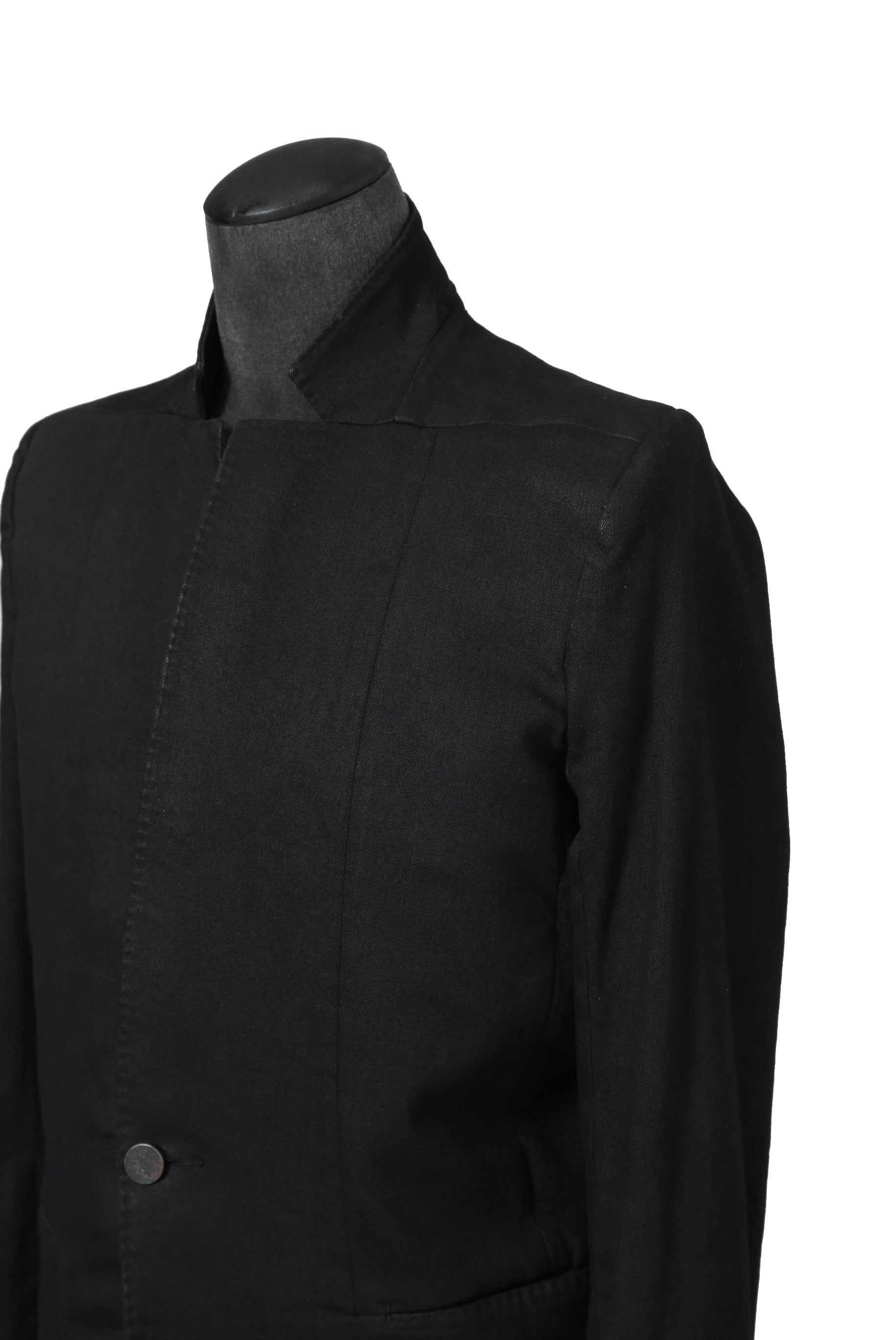 新品 付属品完備 BORIS BIDJAN SABERI ボリスビジャンサベリ / 24AW / F1401M SUIT COAT 1 / RESIN DYED / COAT / size M (BLACK) コート