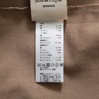 HERMES エルメス / 23SS 美品 着物スリーブ ワンピース / シルク混ジャージー  / ドレス / size 40 (BEIGE) レディース