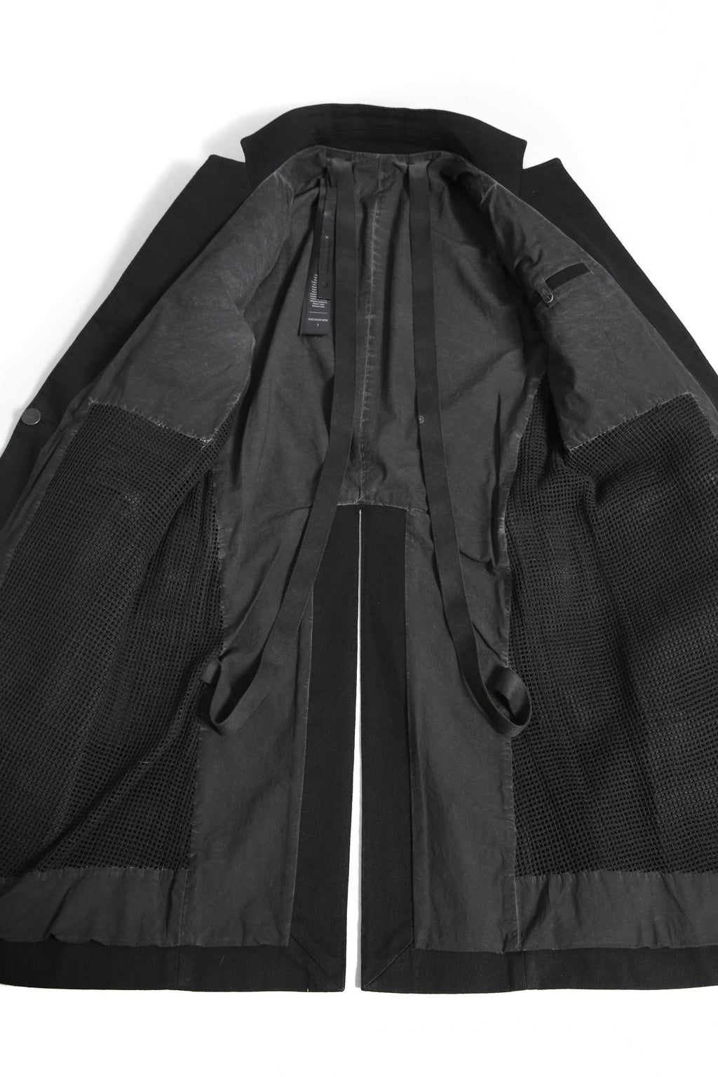 新品 付属品完備 BORIS BIDJAN SABERI ボリスビジャンサベリ / 24AW / F1401M SUIT COAT 1 / RESIN DYED / COAT / size M (BLACK) コート