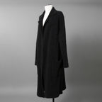 Cruchiani クルチアーニ / 美品 モヘア ニット ロングコート / size 42 (BLACK) レディース