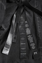 新品 付属品完備 BORIS BIDJAN SABERI ボリスビジャンサベリ / 24AW / F1401M SUIT COAT 1 / RESIN DYED / COAT / size M (BLACK) コート