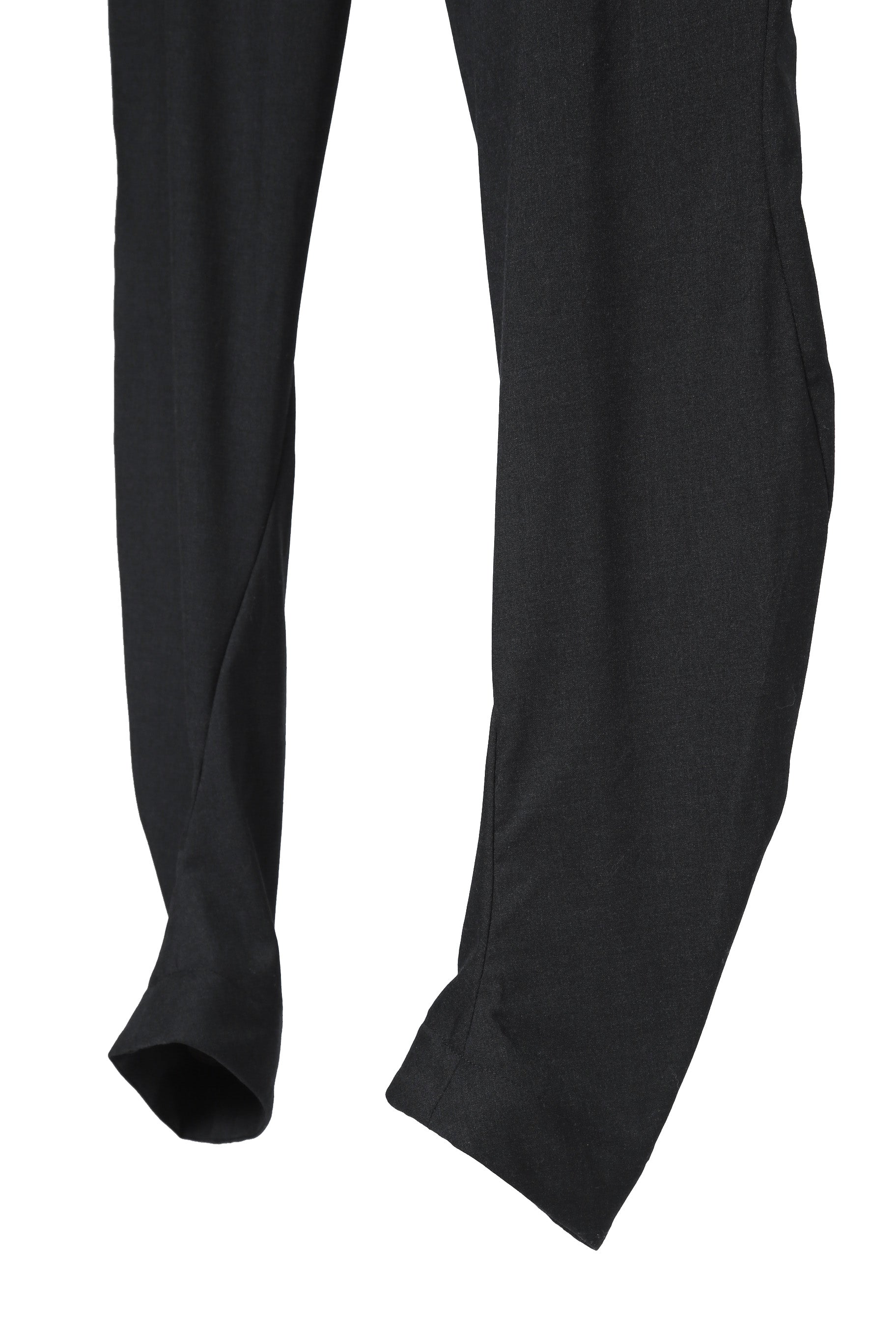 極美品 DEVOA デヴォア / 20AW Slim Pants Wool Super 120’s / size 1 (BLACK) スリム ウール パンツ