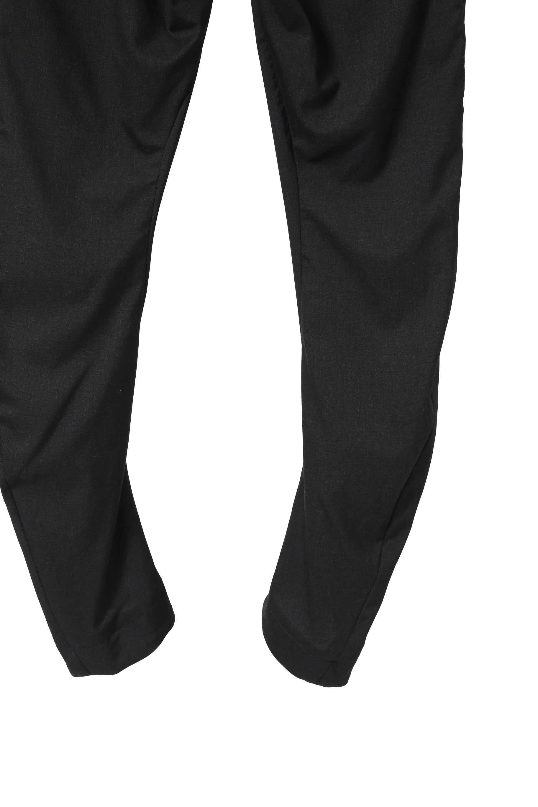極美品 DEVOA デヴォア / 20AW Slim Pants Wool Super 120’s / size 1 (BLACK) スリム ウール パンツ