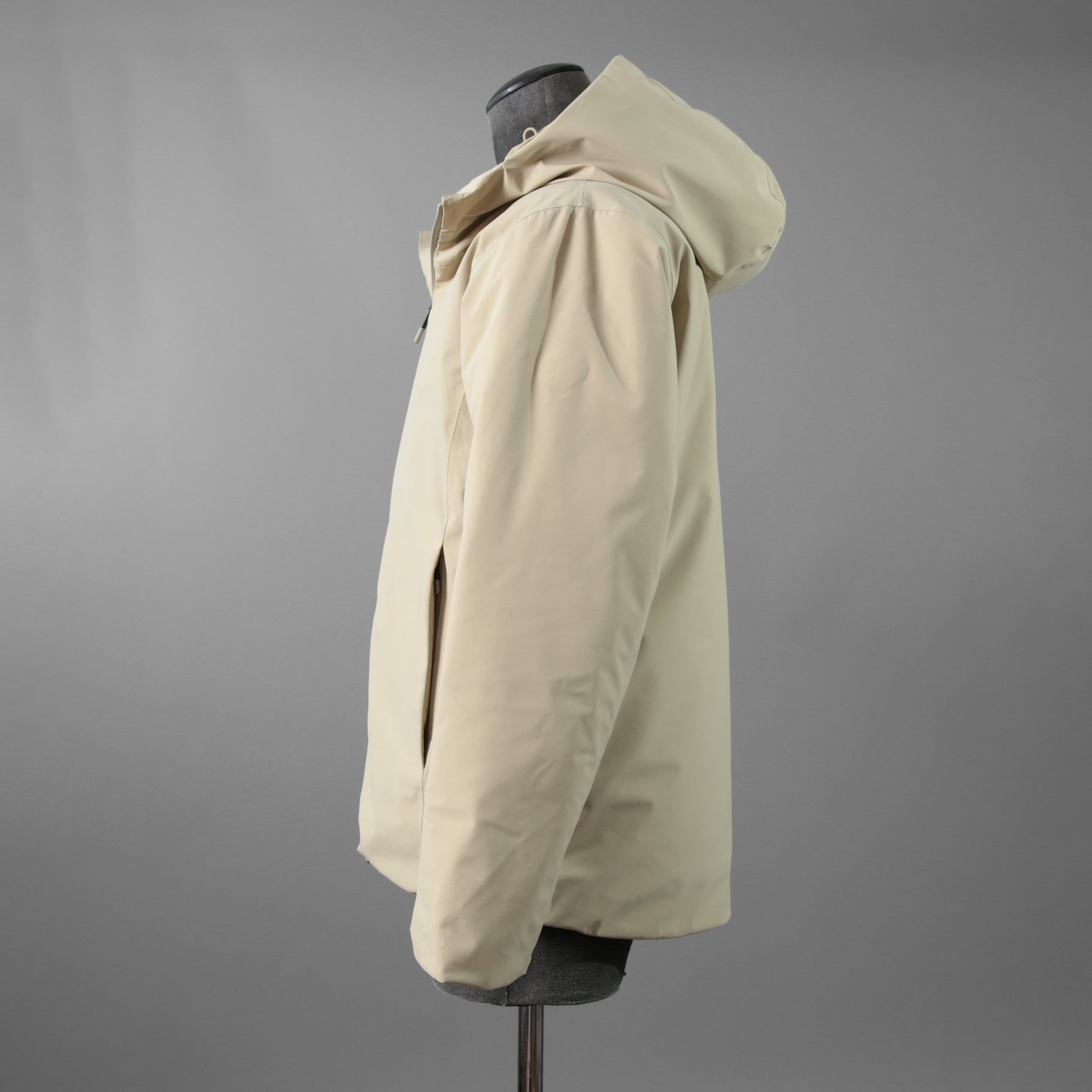 DESCENTE デサント オルテライン / 水沢ダウン MIZUSAWA INVISIBLE DOWN JACKET “INV-06“ / ダウンジャケット / size S (ベージュ系)