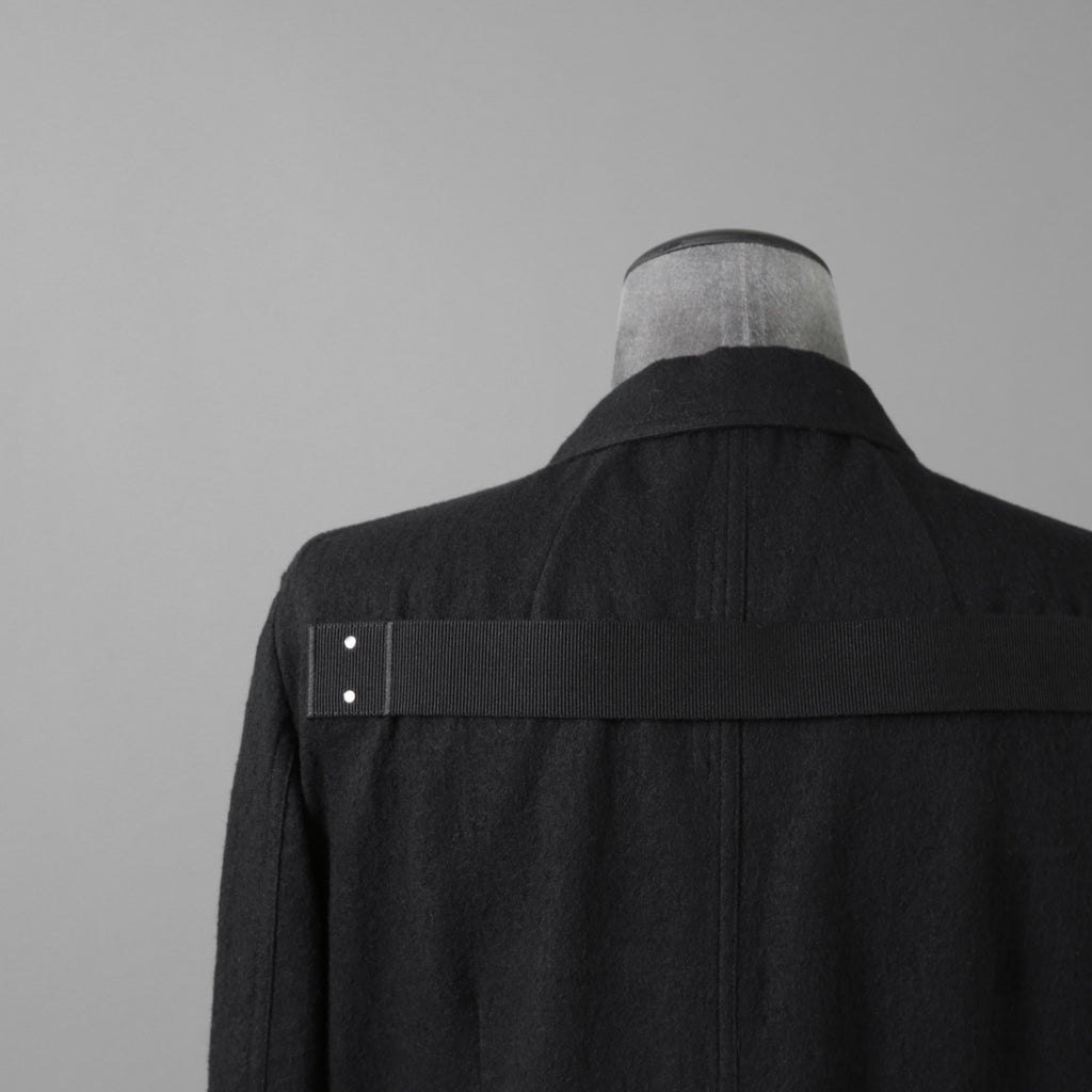 Rick Owens リックオウエンス / 21FW GETHSEMANE / 美品 LIDO JACKET / コットンウール フランネル / RU02A5723-WCF / size 46 (BLACK)