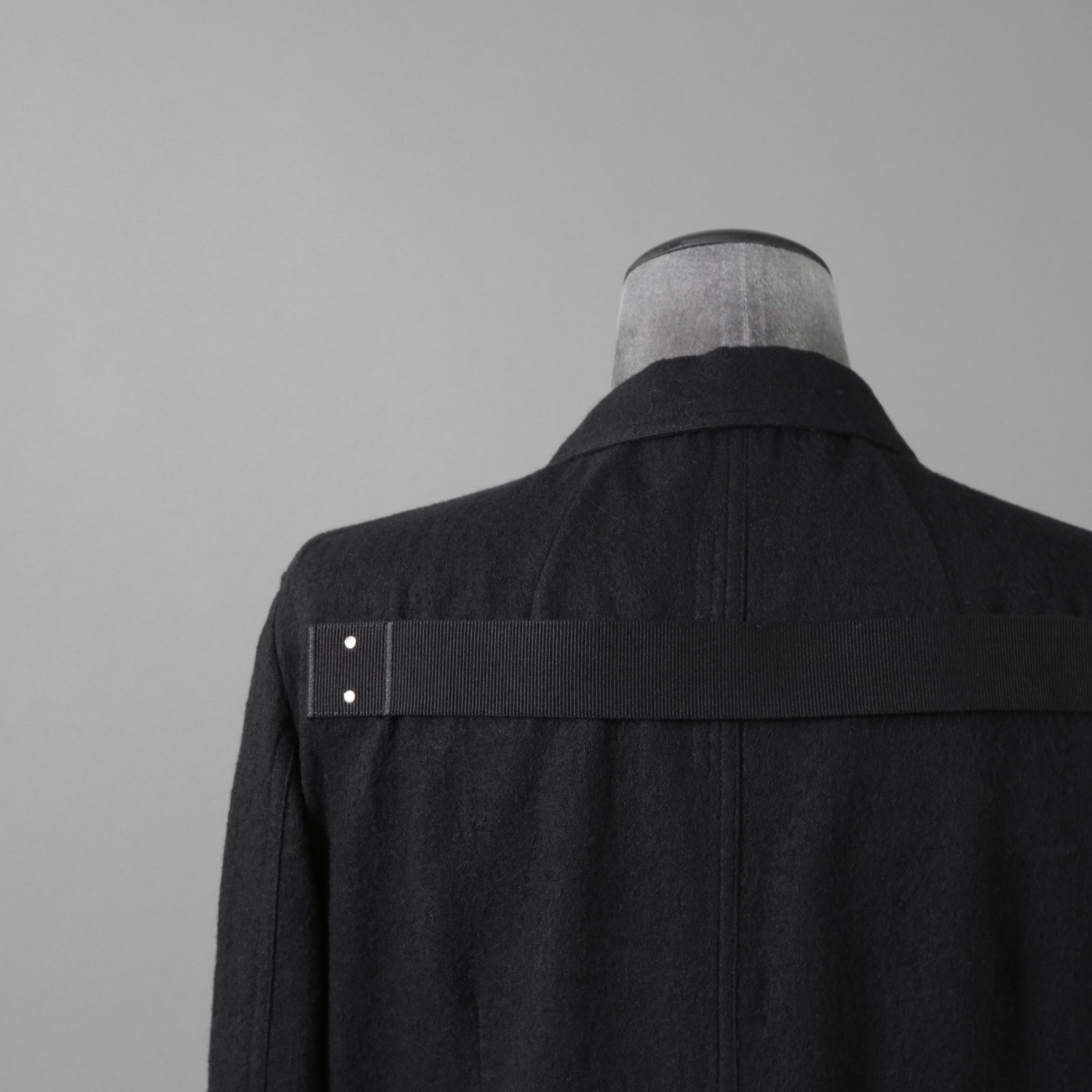 Rick Owens リックオウエンス / 21FW GETHSEMANE / 美品 LIDO JACKET / コットンウール フランネル / RU02A5723-WCF / size 46 (BLACK)