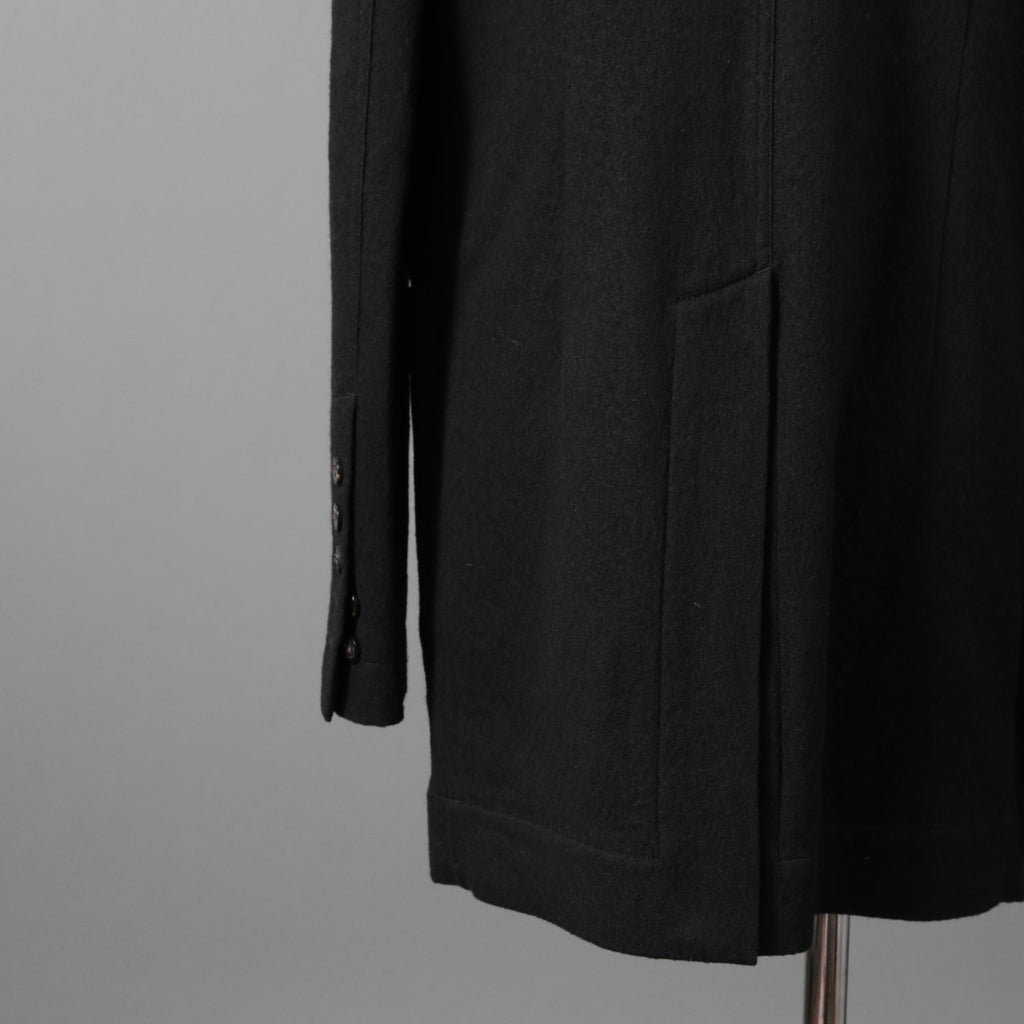 Rick Owens リックオウエンス / 21FW GETHSEMANE / 美品 LIDO JACKET / コットンウール フランネル / RU02A5723-WCF / size 46 (BLACK)