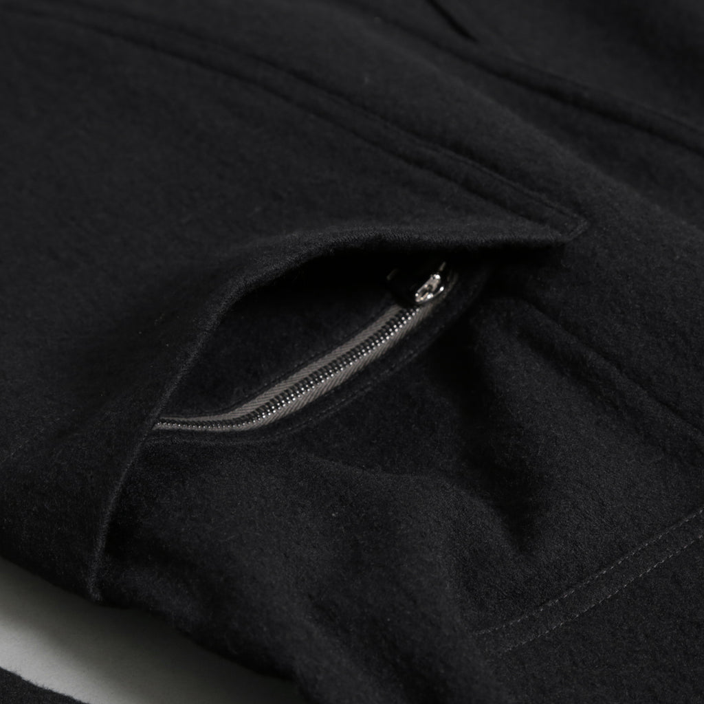 Rick Owens リックオウエンス / 21FW GETHSEMANE / 美品 LIDO JACKET / コットンウール フランネル / RU02A5723-WCF / size 46 (BLACK)