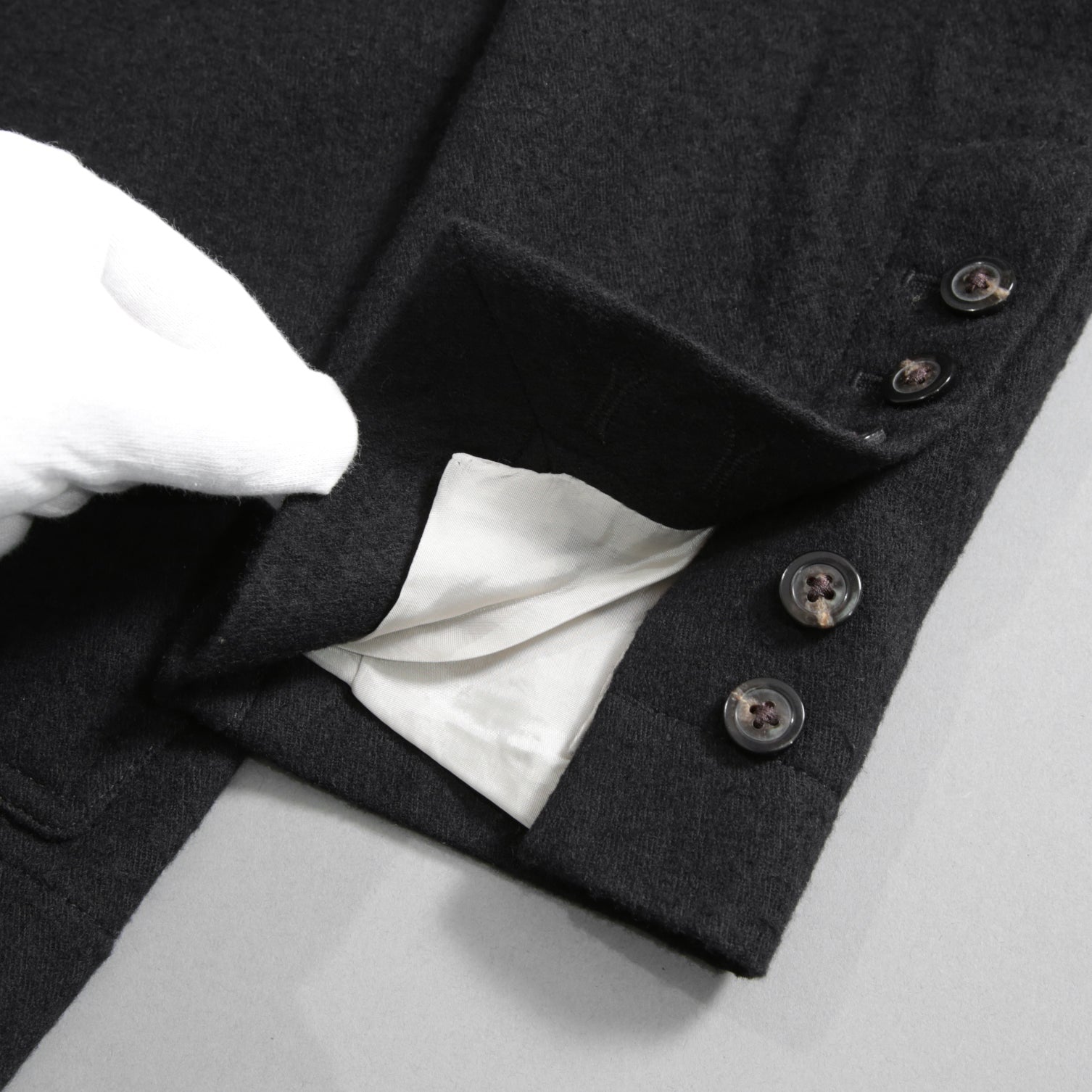 Rick Owens リックオウエンス / 21FW GETHSEMANE / 美品 LIDO JACKET / コットンウール フランネル / RU02A5723-WCF / size 46 (BLACK)