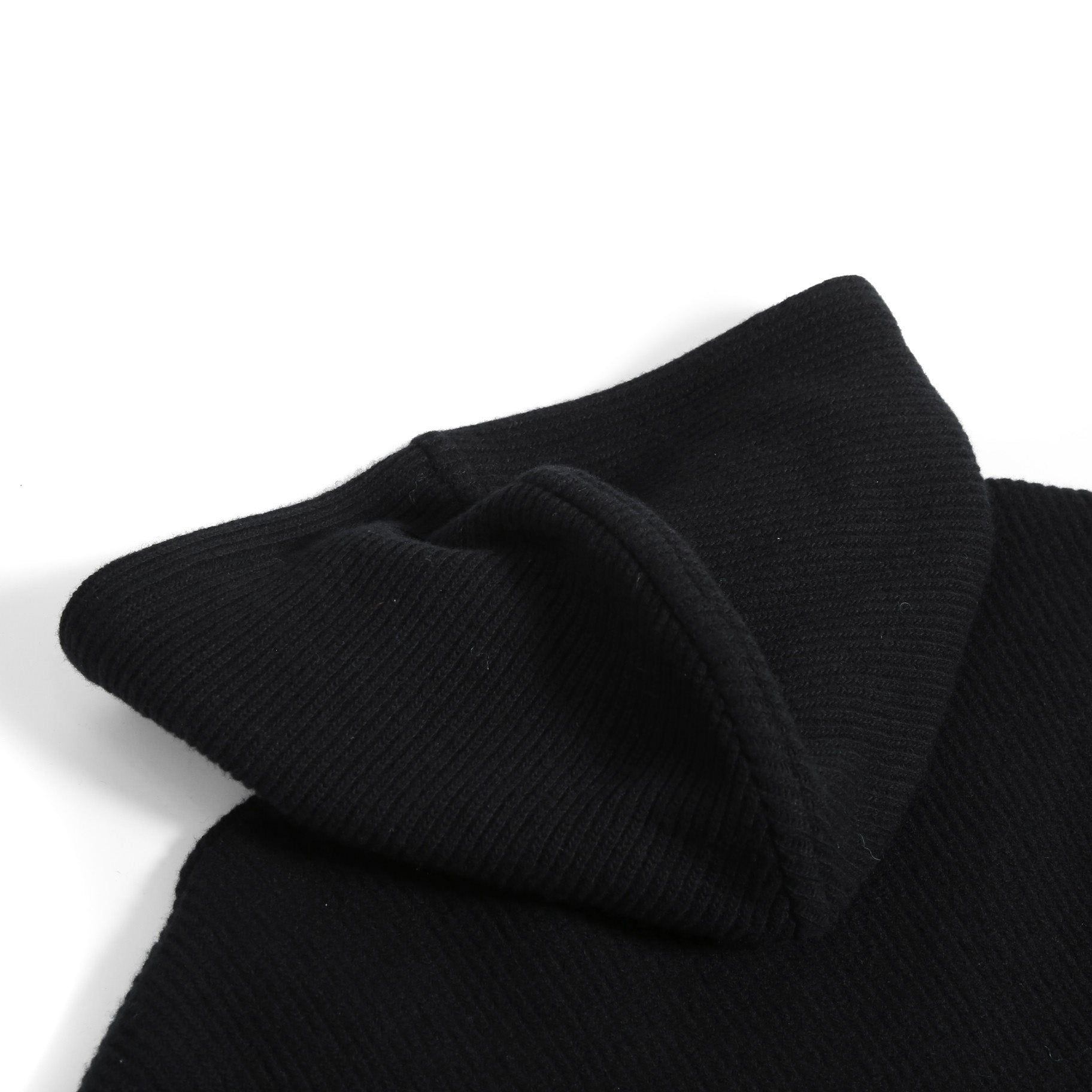 新品 Valentino Galavani ヴァレンティノ 22AW バーチャルランナー エンブロイダリー ウール ニット パーカー XV3KC19B84Y / size M BLACK