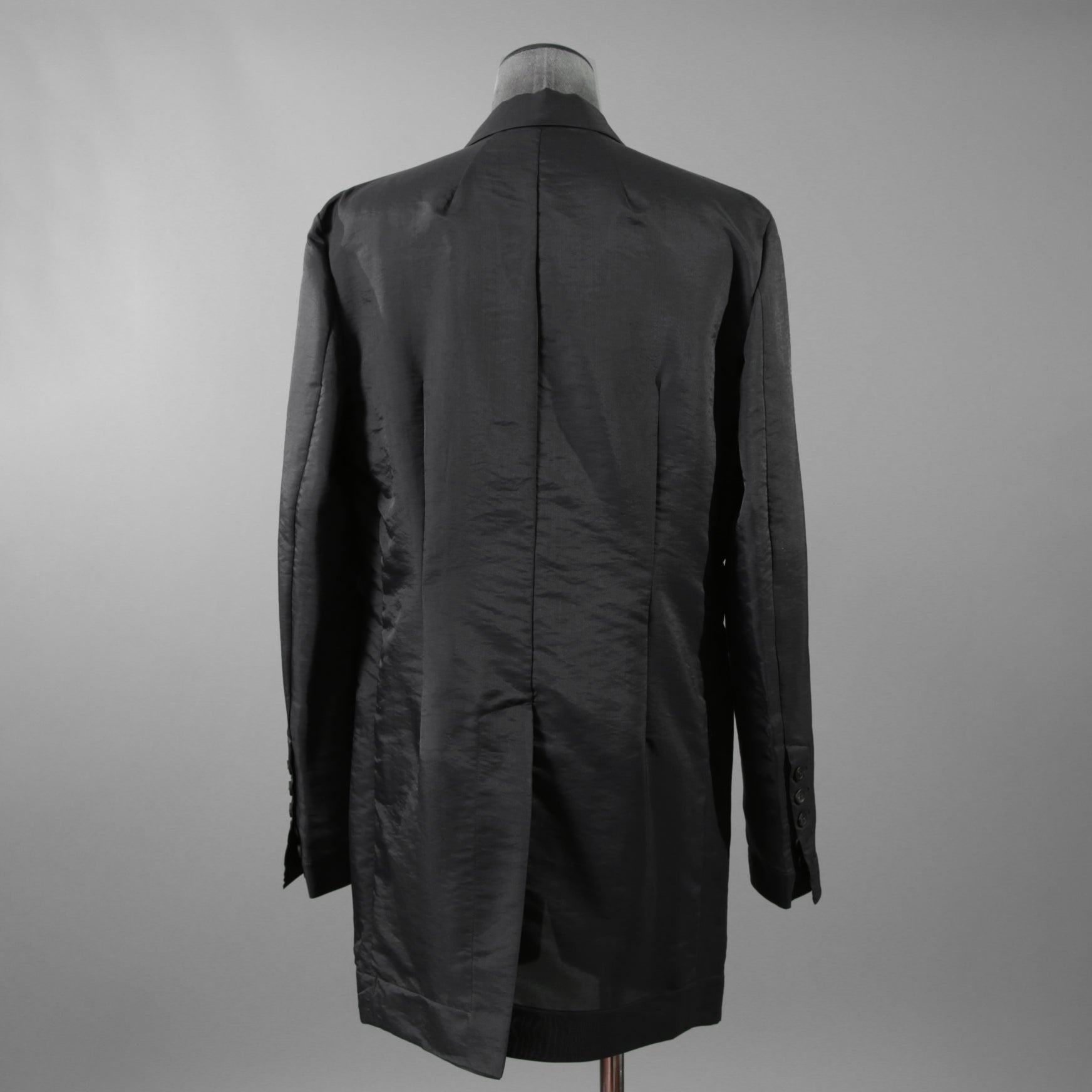 Rick Owens リックオウエンス / 24SS LIDO / 美品 FOGPOCKET BLAZER / シルク混 / RU01D3723-SN / size 48 (BLACK) ジャケット
