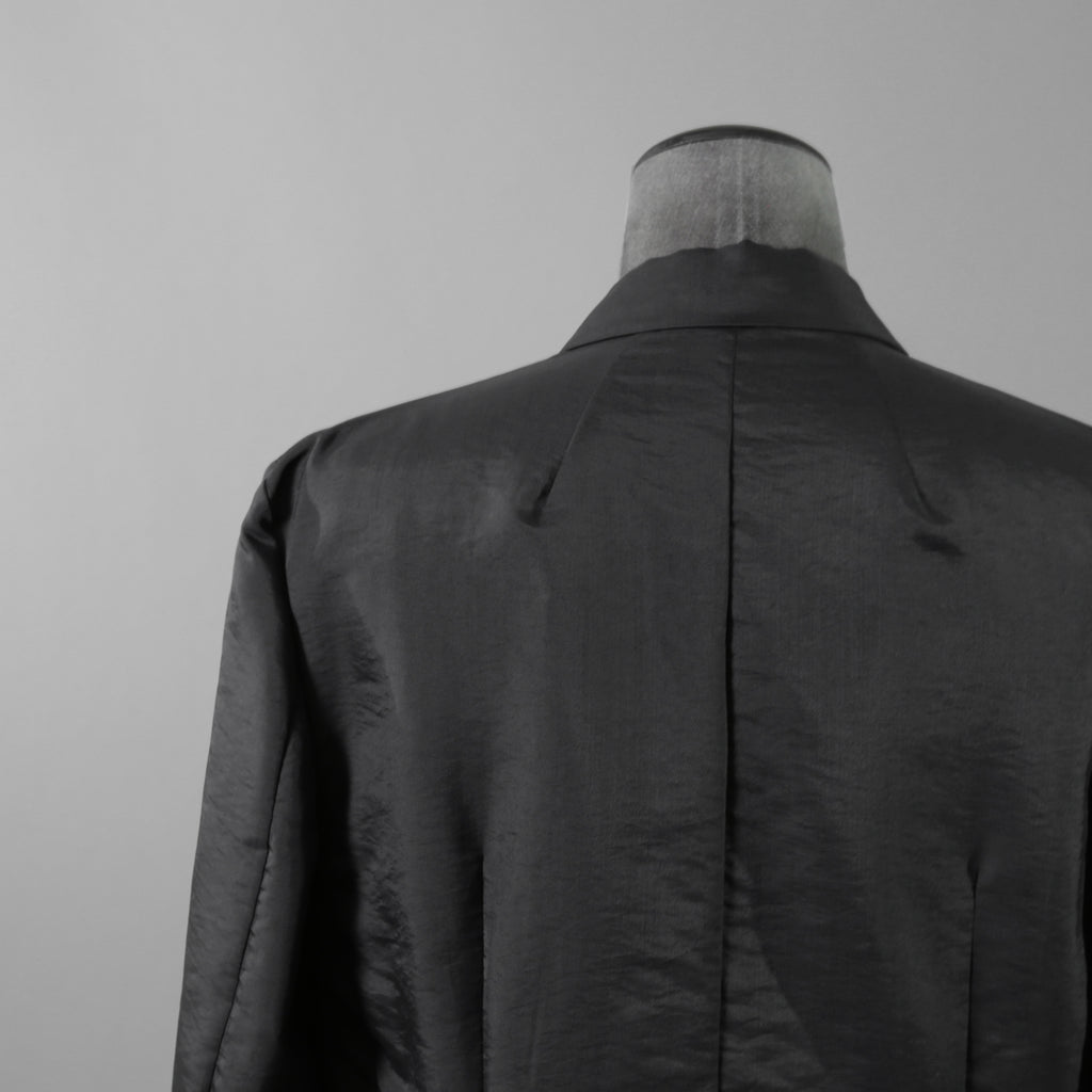 Rick Owens リックオウエンス / 24SS LIDO / 美品 FOGPOCKET BLAZER / シルク混 / RU01D3723-SN / size 48 (BLACK) ジャケット