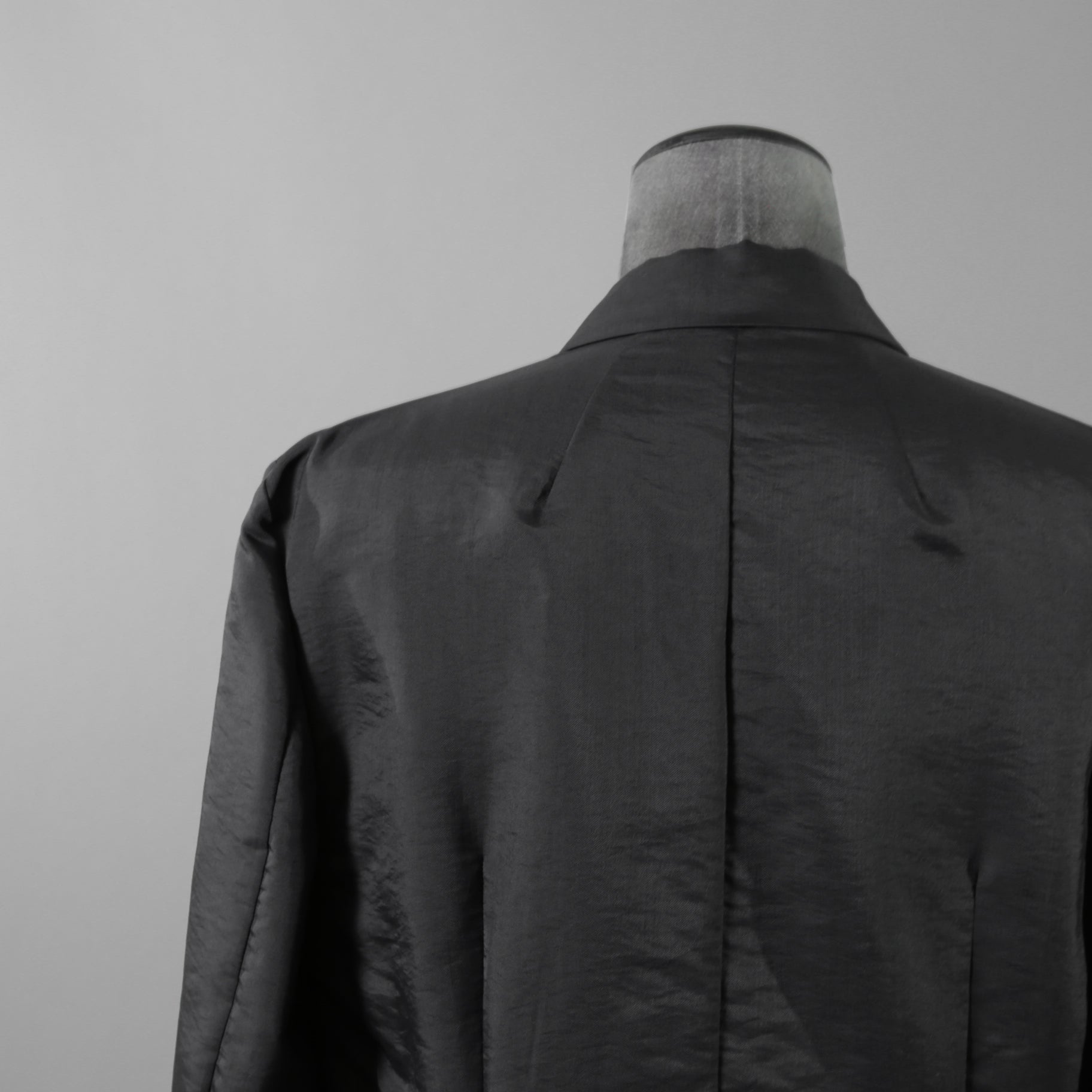 Rick Owens リックオウエンス / 24SS LIDO / 美品 FOGPOCKET BLAZER / シルク混 / RU01D3723-SN / size 48 (BLACK) ジャケット