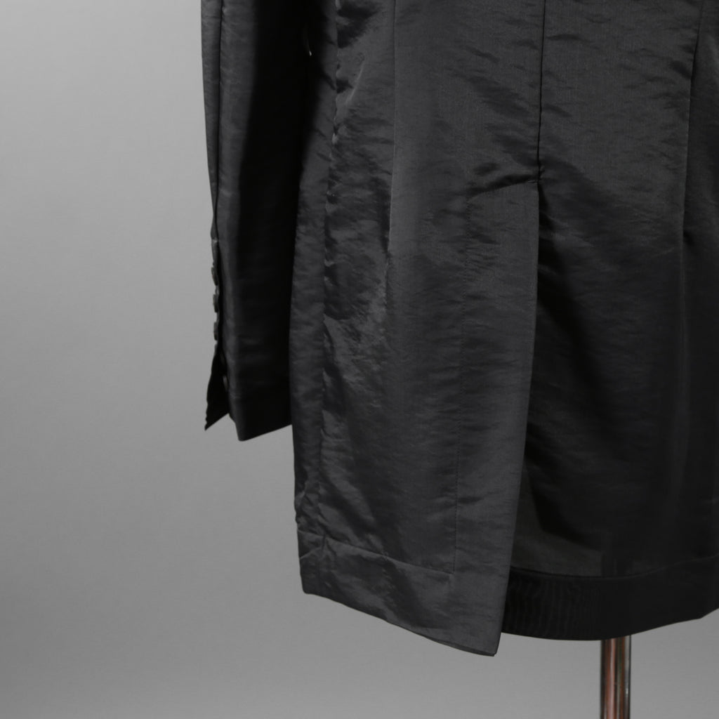 Rick Owens リックオウエンス / 24SS LIDO / 美品 FOGPOCKET BLAZER / シルク混 / RU01D3723-SN / size 48 (BLACK) ジャケット