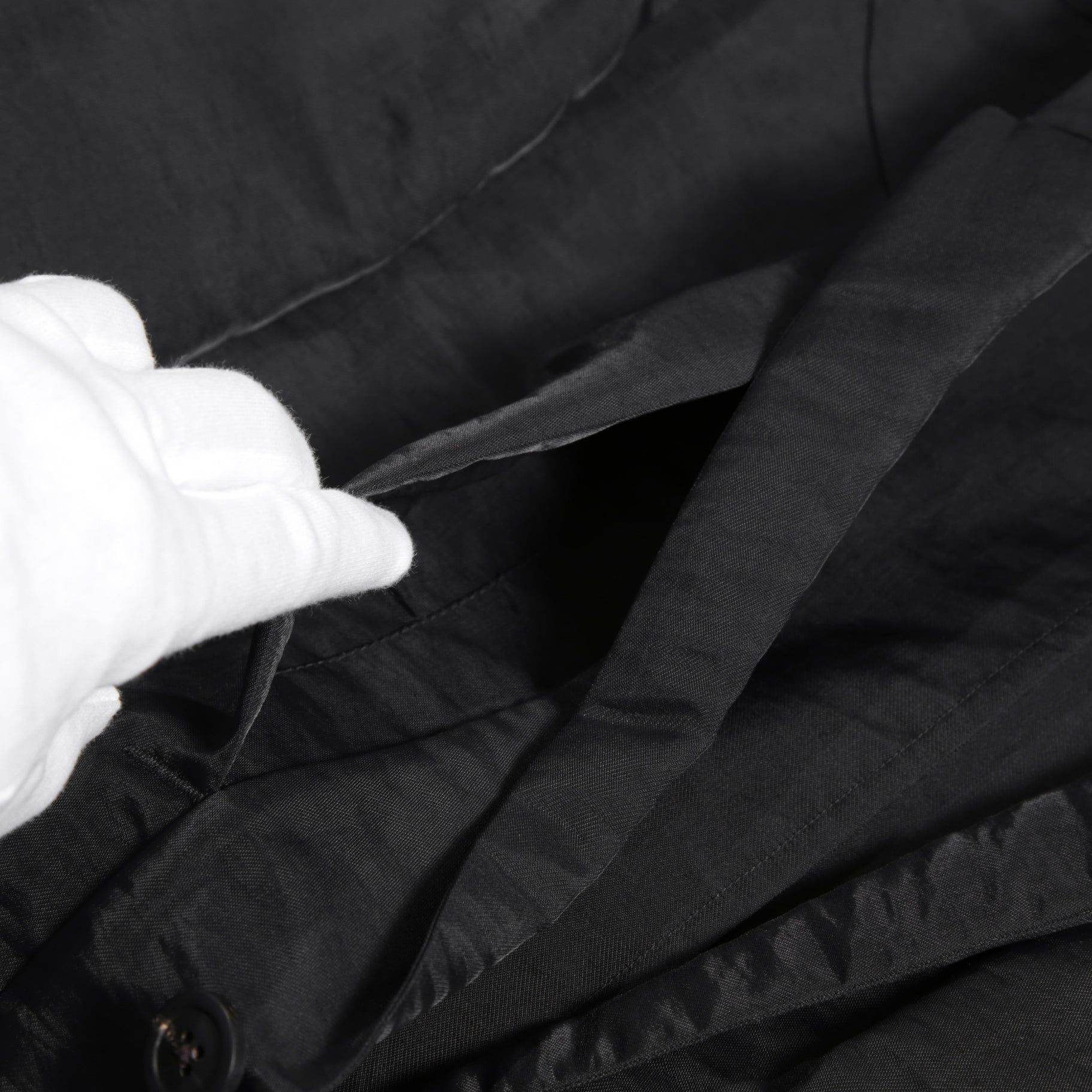 Rick Owens リックオウエンス / 24SS LIDO / 美品 FOGPOCKET BLAZER / シルク混 / RU01D3723-SN / size 48 (BLACK) ジャケット