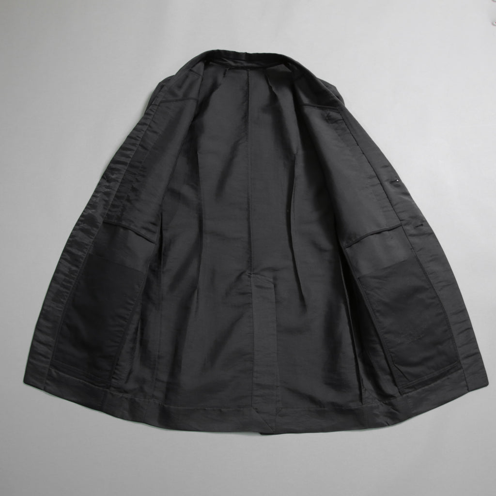 Rick Owens リックオウエンス / 24SS LIDO / 美品 FOGPOCKET BLAZER / シルク混 / RU01D3723-SN / size 48 (BLACK) ジャケット