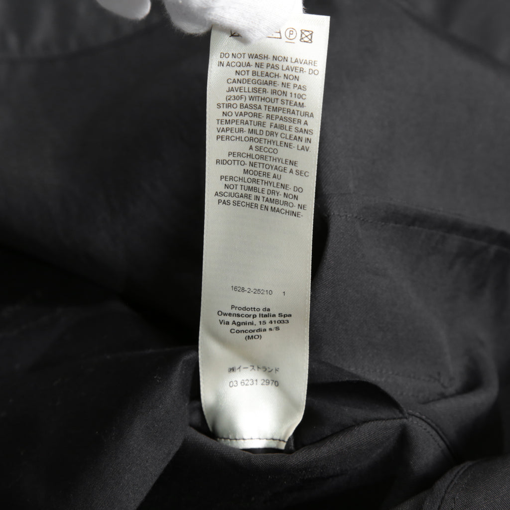 Rick Owens リックオウエンス / 24SS LIDO / 美品 FOGPOCKET BLAZER / シルク混 / RU01D3723-SN / size 48 (BLACK) ジャケット