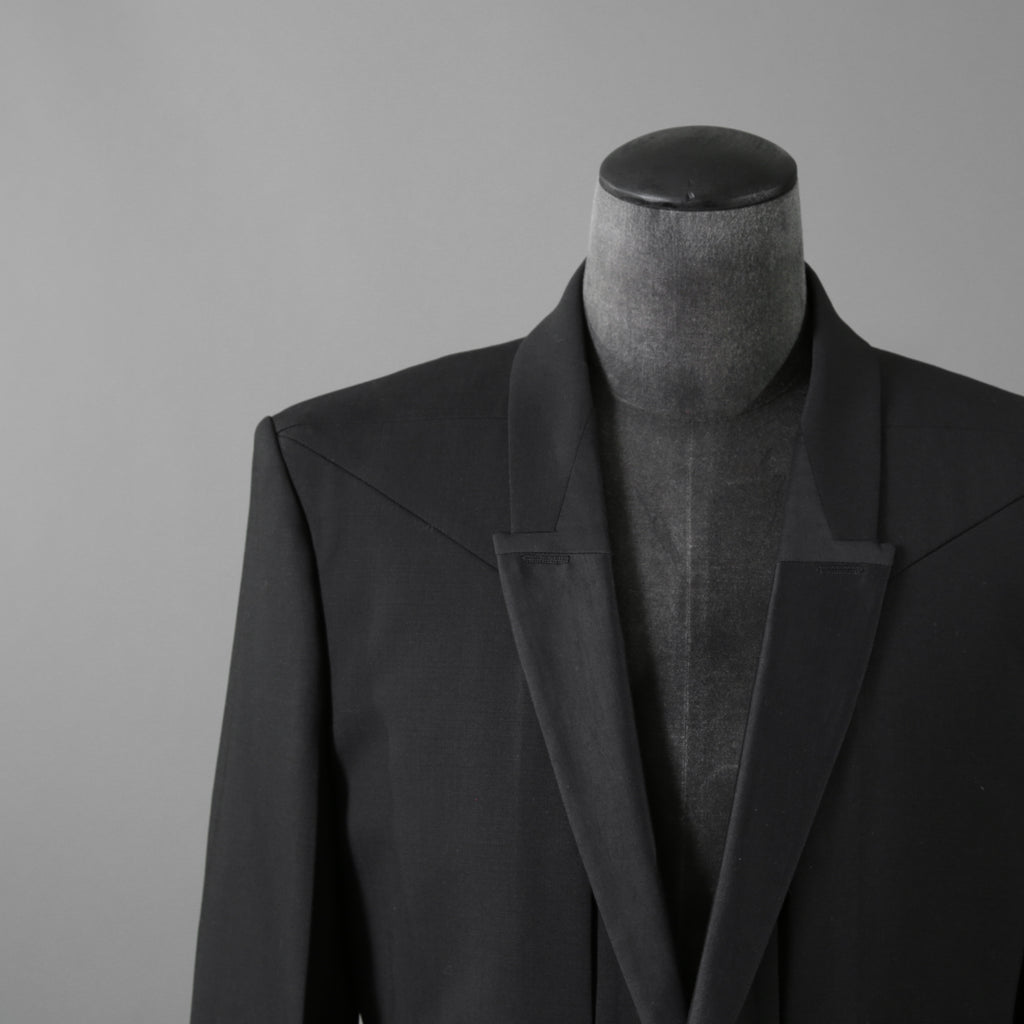 Rick Owens リックオエンス / 23FW LUXOR / 美品 FOG PCKET SOFT BLEZER / RU02C7724-ZLSC / size 48 (BLACK)