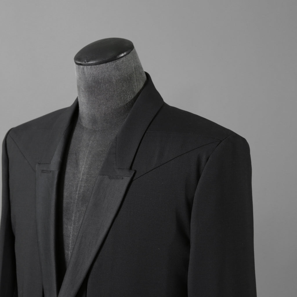 Rick Owens リックオエンス / 23FW LUXOR / 美品 FOG PCKET SOFT BLEZER / RU02C7724-ZLSC / size 48 (BLACK)