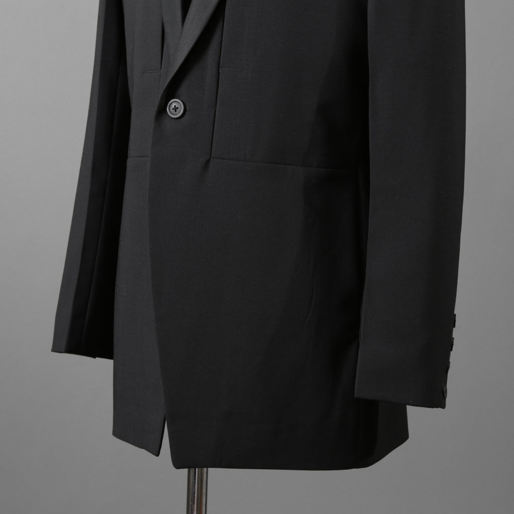 Rick Owens リックオエンス / 23FW LUXOR / 美品 FOG PCKET SOFT BLEZER / RU02C7724-ZLSC / size 48 (BLACK)