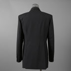 Rick Owens リックオエンス / 23FW LUXOR / 美品 FOG PCKET SOFT BLEZER / RU02C7724-ZLSC / size 48 (BLACK)