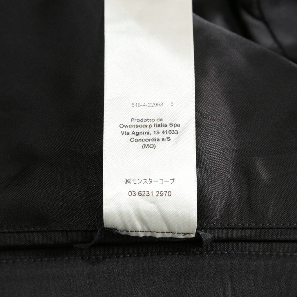 Rick Owens リックオエンス / 23FW LUXOR / 美品 FOG PCKET SOFT BLEZER / RU02C7724-ZLSC / size 48 (BLACK)