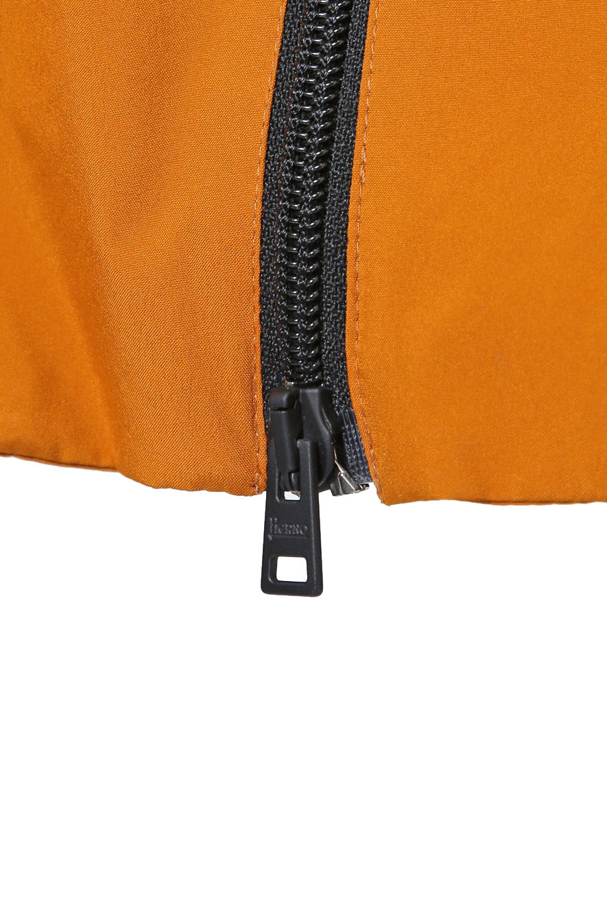 極上美品 HERNO ヘルノ / GORE-TEX ゴアテックス Laminar ラミナー ボンバー ジャケット / size 50 (L) ORANGE