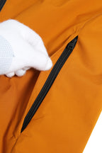 極上美品 HERNO ヘルノ / GORE-TEX ゴアテックス Laminar ラミナー ボンバー ジャケット / size 50 (L) ORANGE
