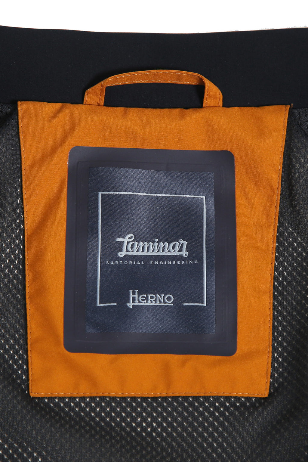 極上美品 HERNO ヘルノ / GORE-TEX ゴアテックス Laminar ラミナー ボンバー ジャケット / size 50 (L) ORANGE