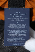 極上美品 HERNO ヘルノ / GORE-TEX ゴアテックス Laminar ラミナー ボンバー ジャケット / size 50 (L) ORANGE