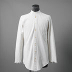 Marc Point マークポイント / 16SS Vintage Cloth Shirt / 長袖シャツ / size 44 (WHITE)