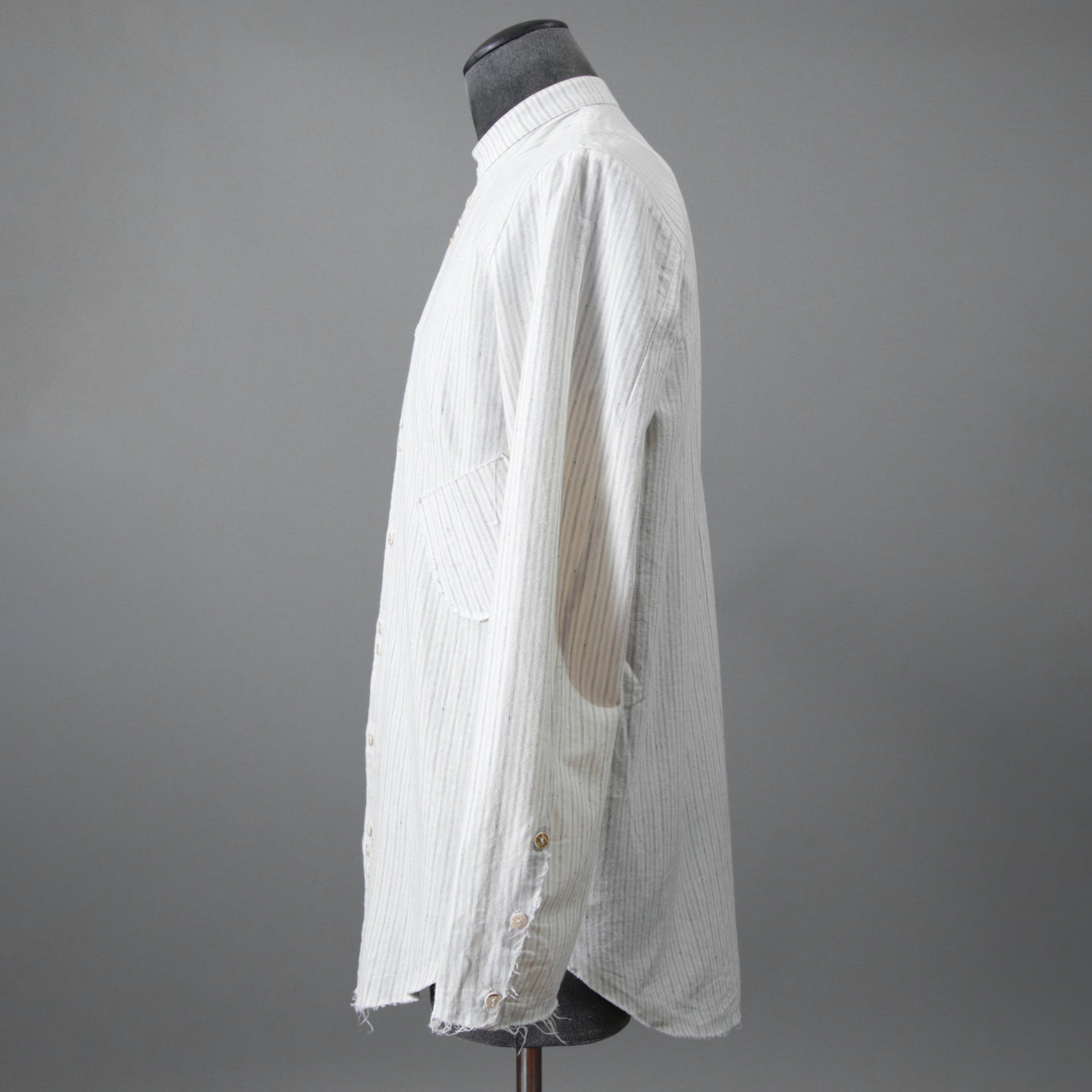 Marc Point マークポイント / 16SS Vintage Cloth Shirt / 長袖シャツ / size 44 (WHITE)