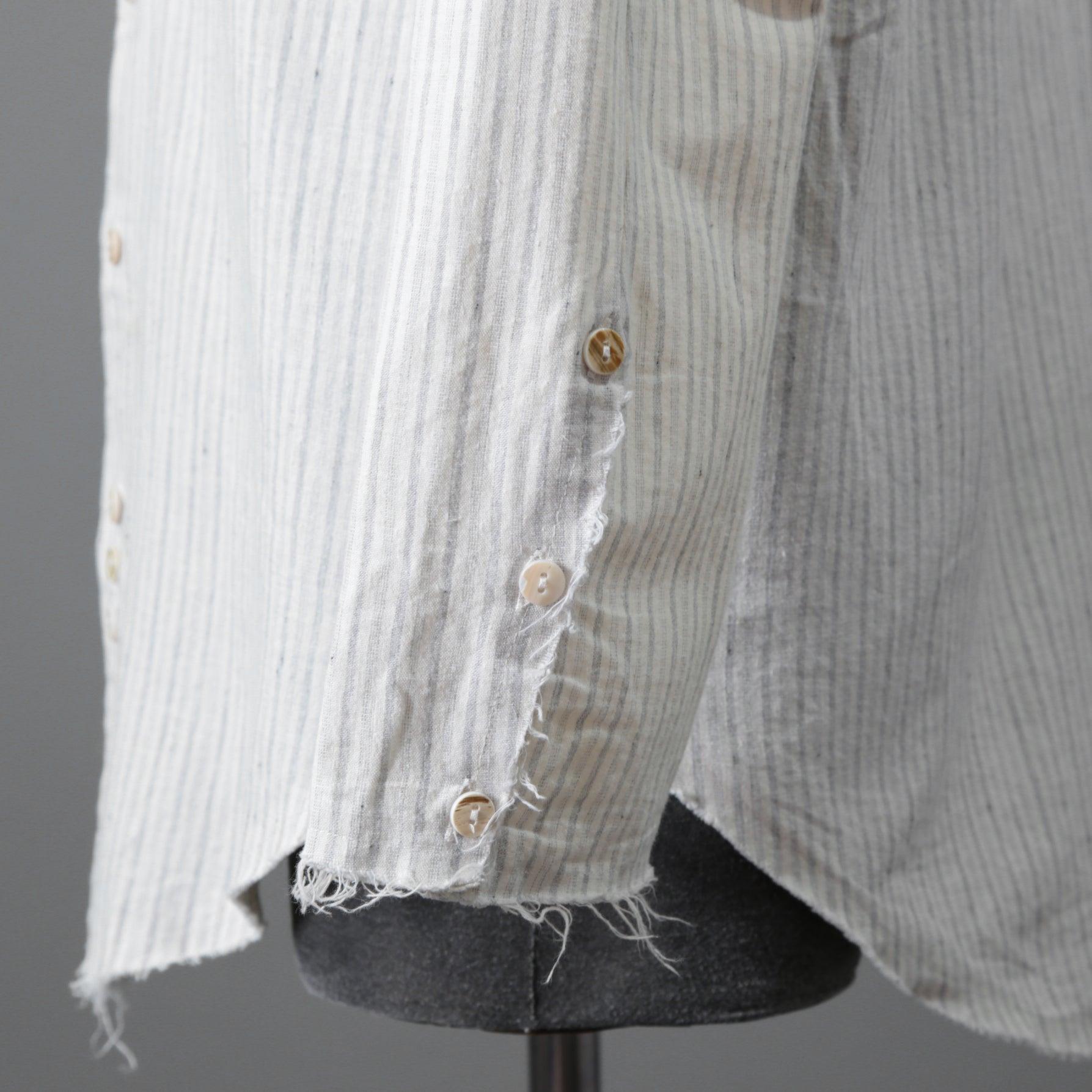 Marc Point マークポイント / 16SS Vintage Cloth Shirt / 長袖シャツ / size 44 (WHITE)