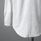 Marc Point マークポイント / 16SS Vintage Cloth Shirt / 長袖シャツ / size 44 (WHITE)