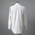 Marc Point マークポイント / 16SS Vintage Cloth Shirt / 長袖シャツ / size 44 (WHITE)