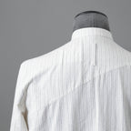 Marc Point マークポイント / 16SS Vintage Cloth Shirt / 長袖シャツ / size 44 (WHITE)