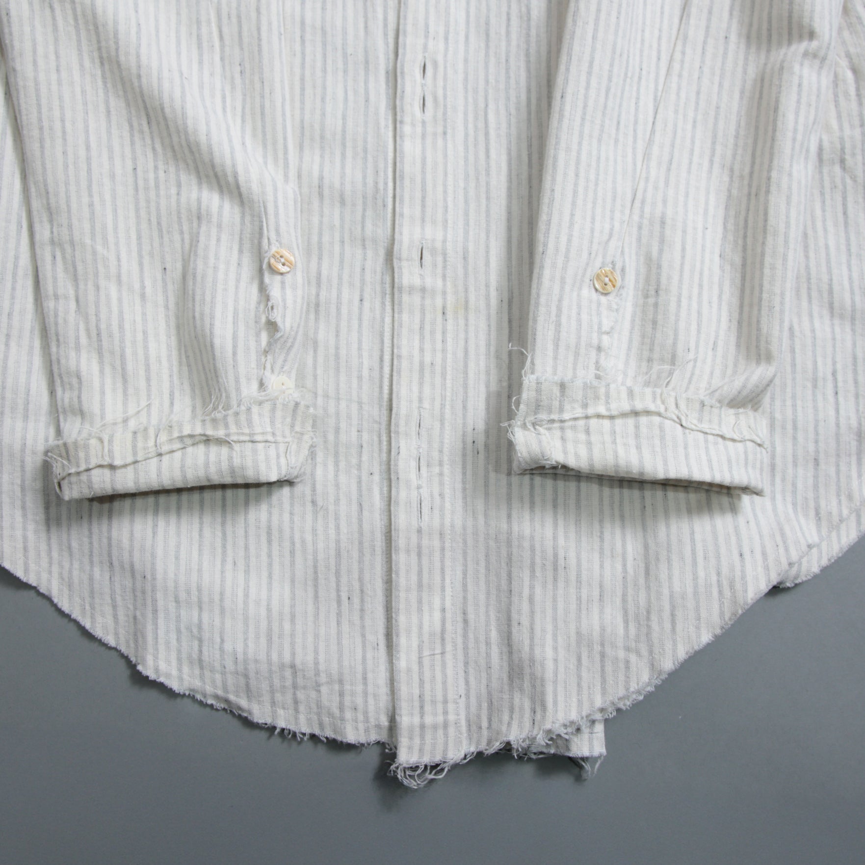 Marc Point マークポイント / 16SS Vintage Cloth Shirt / 長袖シャツ / size 44 (WHITE)