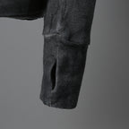 BORIS BIDJAN SABERI ボリスビジャンサベリ / 16SS ZIPPER2 OBJECT DYED / F0503M / ヴィニール コーティング パーカー / size S (DARK GRAY)