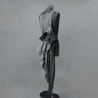 BORIS BIDJAN SABERI ボリスビジャンサベリ / 16SS ZIPPER2 OBJECT DYED / F0503M / ヴィニール コーティング パーカー / size S (DARK GRAY)