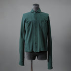 m.a+ エムエークロス / one piece med fit shirt / コットンカシミア 長袖シャツ / H250D JCKM / size 表記なし (PETROL) GREEN系